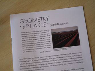 Geometry & Place. Written by: Dr Judith Duquemin. 2019